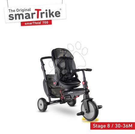 Tricycles à partir de 6 mois - Trojkolka a kočík skladacia STR7 Urban 7v1 smarTrike - 11