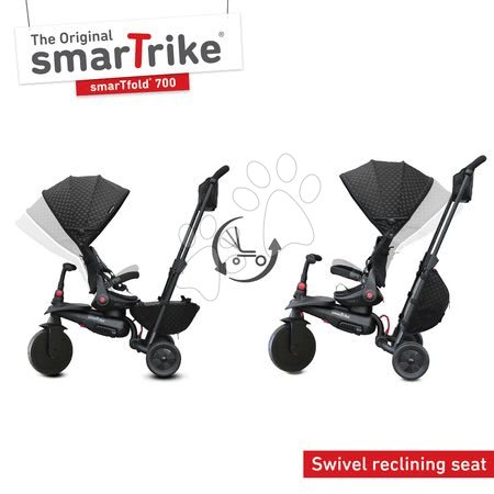 Tricycles à partir de 6 mois - Trojkolka a kočík skladacia STR7 Urban 7v1 smarTrike - 3