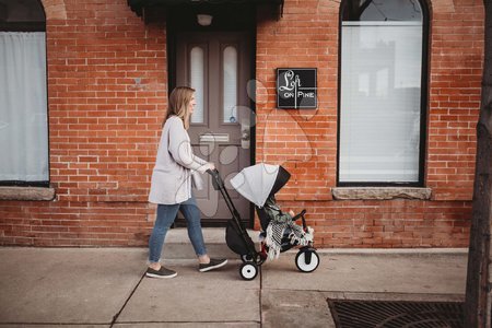 Tříkolky od 6 měsíců - Tříkolka a kočárek skládací STR7J Warm Grey 7v1 smarTrike - 10