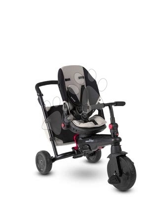 Tříkolky od 6 měsíců - Tříkolka skládací smarTfold 700S Warm Grey 7v1 smarTrike - 8