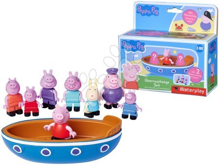 Építőjátékok BIG-Bloxx mint lego - Hajó figurával Peppa Pig Waterplay Surprise Boat Set BIG - 3