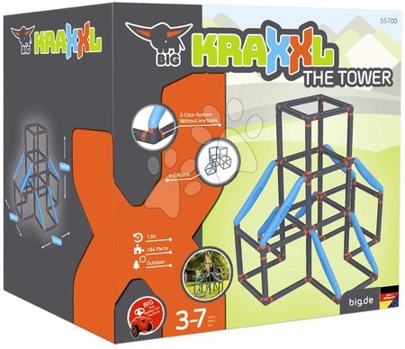 Climbing play structures for kids - 3-story climbing frame Tower Kraxxl BIG - 17