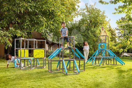 Playhouses with multi-activity center - Set domček pre záhradníka s 3-poschodovou preliezačkou Tower Kraxxl Garden House Smoby - 21