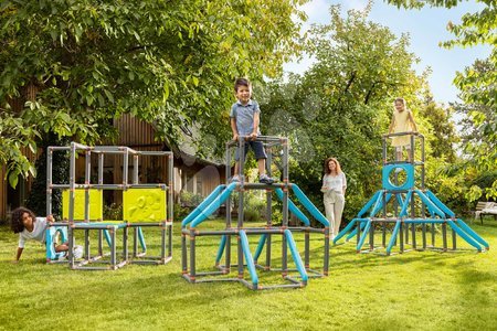 Playhouses with multi-activity center - Set domček pre záhradníka s 3-poschodovou preliezačkou Tower Kraxxl Garden House Smoby - 30