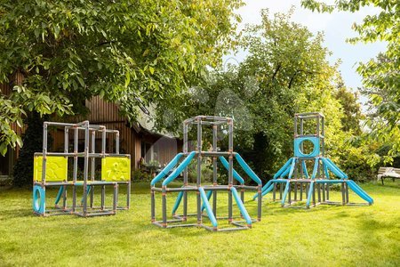 Playhouses with multi-activity center - Set domček pre záhradníka s 3-poschodovou preliezačkou Tower Kraxxl Garden House Smoby - 37