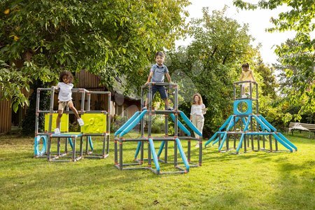 Playhouses with multi-activity center - Set domček meteorologická stanica s 3 poschodovou preliezačkou Tower Kraxxl 4 Seasons Playhouse Smoby - 18