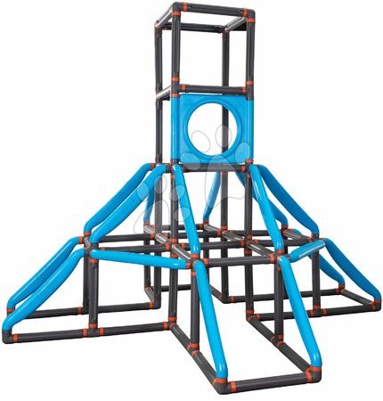 Climbing play structures for kids - Climbing frame with a hole for throwing a ball 4-story Giant Kraxxl BIG - 5