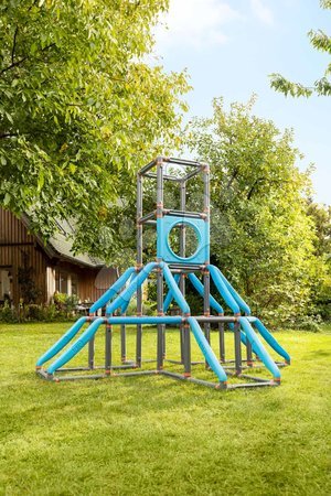 Climbing play structures for kids - Climbing frame with a hole for throwing a ball 4-story Giant Kraxxl BIG - 3