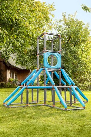 Climbing play structures for kids - Climbing frame with a hole for throwing a ball 4-story Giant Kraxxl BIG - 7