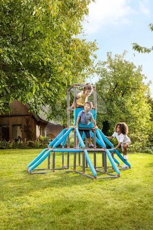 Playhouses with multi-activity center - Set Friends eco-friendly playhouse in natural colors with the Friends Evo Playhouse Green Smoby play center. - 40