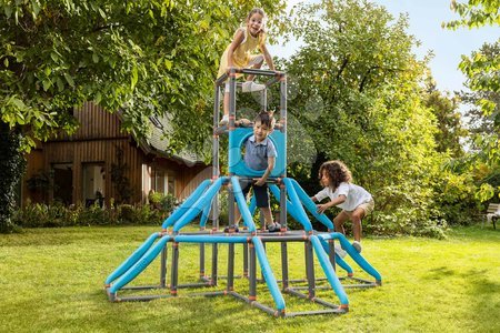 Climbing play structures for kids - Climbing frame with a hole for throwing a ball 4-story Giant Kraxxl BIG - 12