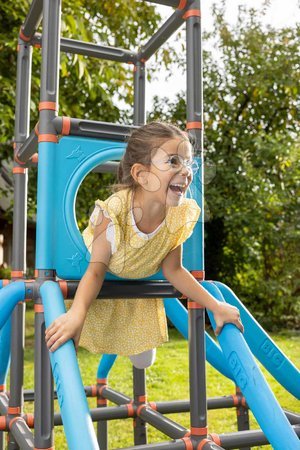 Playhouses with multi-activity center - Set Friends eco-friendly playhouse in natural colors with the Friends Evo Playhouse Green Smoby play center. - 45