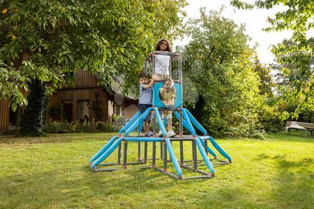 Playhouses with multi-activity center - Set Friends eco-friendly playhouse in natural colors with the Friends Evo Playhouse Green Smoby play center. - 46