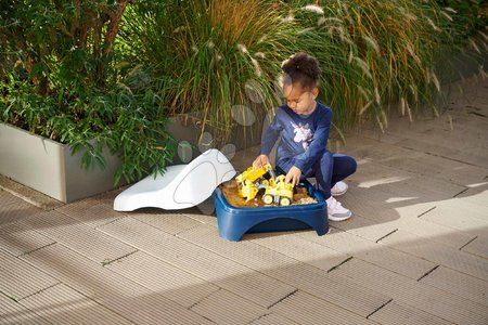 Sandkästen für Kinder - Sandkasten mit Stauraum und 2-in-1-Sitz Relax Sandpit BIG - 8