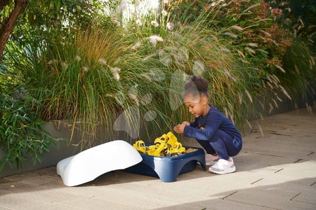 Sandkästen für Kinder - Sandkasten mit Stauraum und 2-in-1-Sitz Relax Sandpit BIG - 9