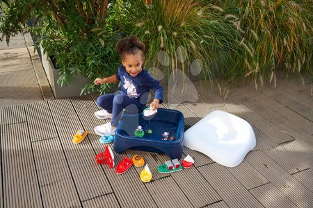 Sandkästen für Kinder - Sandkasten mit Stauraum und 2-in-1-Sitz Relax Sandpit BIG - 3