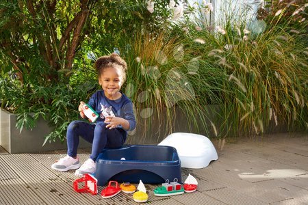 Sandkästen für Kinder - Sandkasten mit Stauraum und 2-in-1-Sitz Relax Sandpit BIG - 14