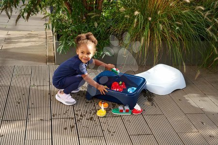 Sandkästen für Kinder - Sandkasten mit Stauraum und 2-in-1-Sitz Relax Sandpit BIG - 16