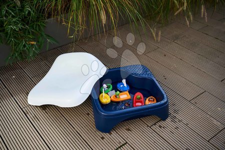 Sandkästen für Kinder - Sandkasten mit Stauraum und 2-in-1-Sitz Relax Sandpit BIG - 21