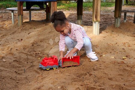 Nákladní auta - Nákladný vlak Mini Train With Wagon Power Worker BIG - 6