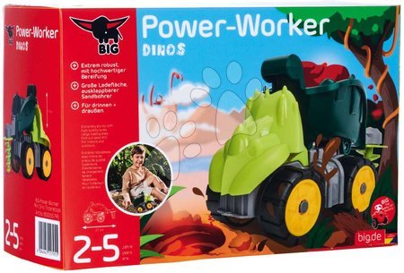 Tovornjaki - Tovornjak vrtalni Power Worker Mini Dino Triceratops Big  - 10