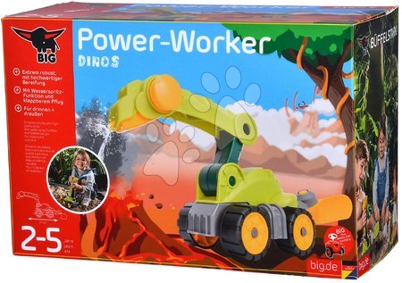 Utilaje construcție de jucărie - Utilaj de lucru cu plug Power Worker Mini Dino Diplodocus Big - 18