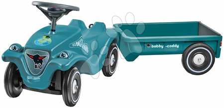 Odrážadlá - Odrážadlo s prívesom auto Bobby Car Classic Eco 2.0 BIG