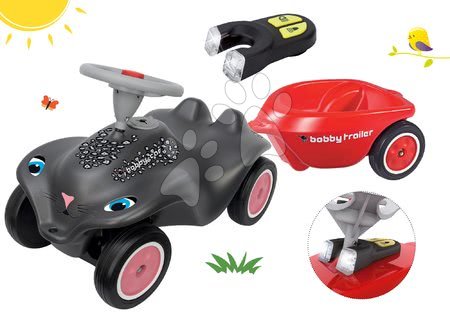 Odrážedla sety - Set odrážedlo auto Panther BIG - 17