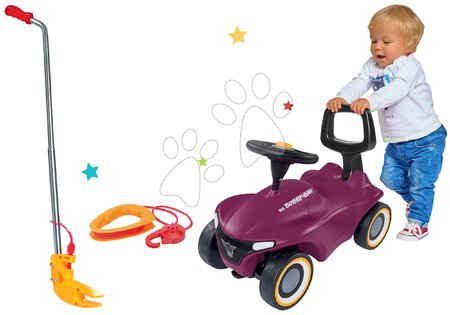 Odrážedla od 12 měsíců - Set odrážedlo Bobby Car Neo Aubergine BIG - 35