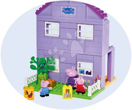 Stavebnice ako LEGO - Stavebnica Peppa Pig Grandparent's House PlayBig Bloxx BIG - 4