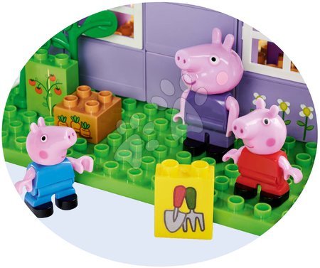 Stavebnice ako LEGO - Stavebnica Peppa Pig Grandparent's House PlayBig Bloxx BIG - 5