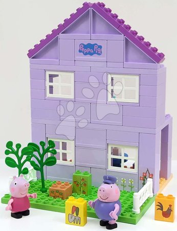 Stavebnice ako LEGO - Stavebnica Peppa Pig Grandparent's House PlayBig Bloxx BIG - 6