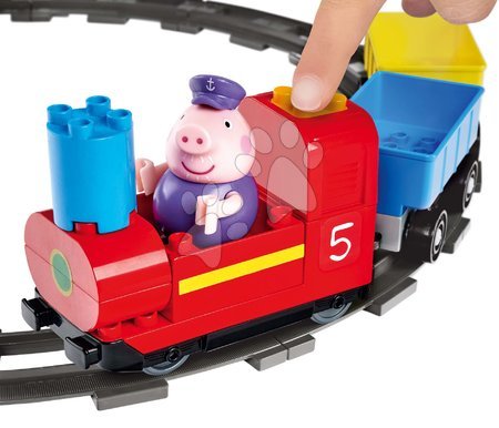 Építőjátékok BIG-Bloxx mint lego - Építőjáték elektronikus Peppa Pig Train Fun PlayBig Bloxx Big  - 9