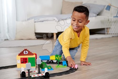 Építőjátékok BIG-Bloxx mint lego - Építőjáték elektronikus Peppa Pig Train Fun PlayBig Bloxx Big  - 5