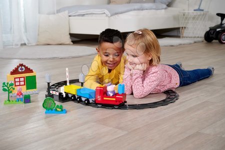 Építőjátékok BIG-Bloxx mint lego - Építőjáték elektronikus Peppa Pig Train Fun PlayBig Bloxx Big  - 6