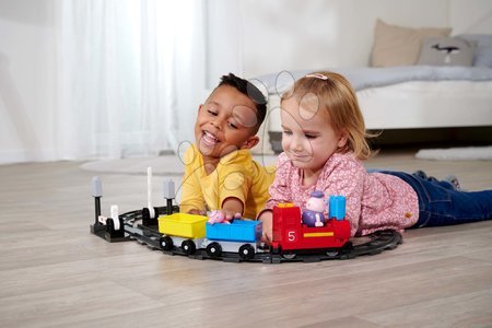 Építőjátékok BIG-Bloxx mint lego - Építőjáték elektronikus Peppa Pig Train Fun PlayBig Bloxx Big  - 7