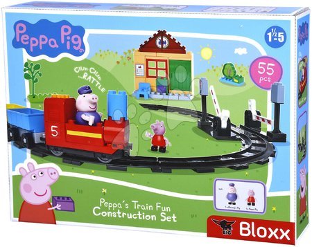 Építőjátékok BIG-Bloxx mint lego - Építőjáték elektronikus Peppa Pig Train Fun PlayBig Bloxx Big  - 13