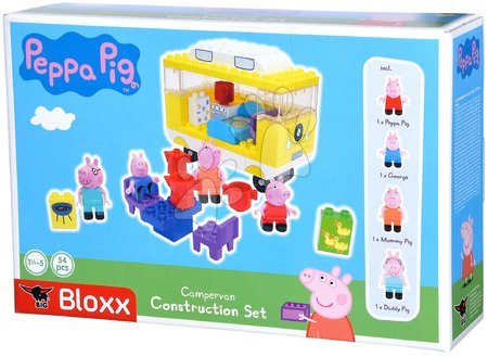 Építőjátékok BIG-Bloxx mint lego - Épytőjáték Peppa Pig Campervan PlayBig Bloxx BIG  - 19