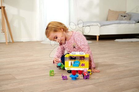 Építőjátékok BIG-Bloxx mint lego - Épytőjáték Peppa Pig Campervan PlayBig Bloxx BIG  - 12