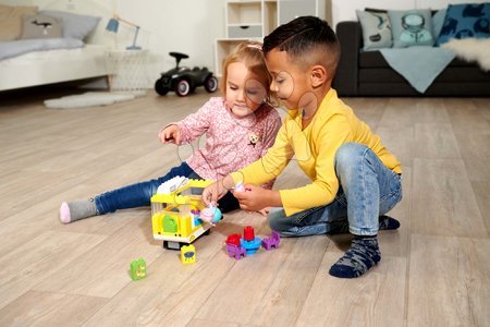 Jucării de construit BIG-Bloxx ca și lego - Joc de construit Peppa Pig Campervan PlayBig Bloxx Big  - 13