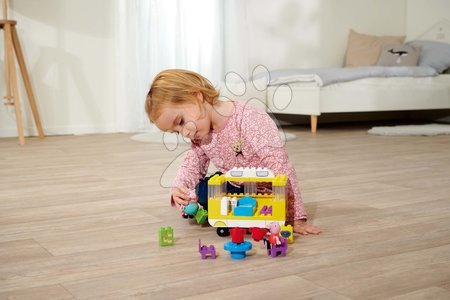 Építőjátékok BIG-Bloxx mint lego - Épytőjáték Peppa Pig Campervan PlayBig Bloxx BIG  - 13