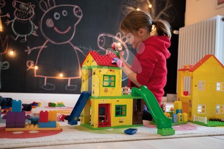 Építőjátékok BIG-Bloxx mint lego - Építőjáték Peppa Pig Play House PlayBig Bloxx BIG   - 27