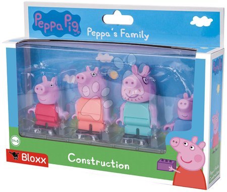 Építőjátékok BIG-Bloxx mint lego - Építőjáték Peppa Pig Peppa's Family PlayBig Bloxx BIG  - 3