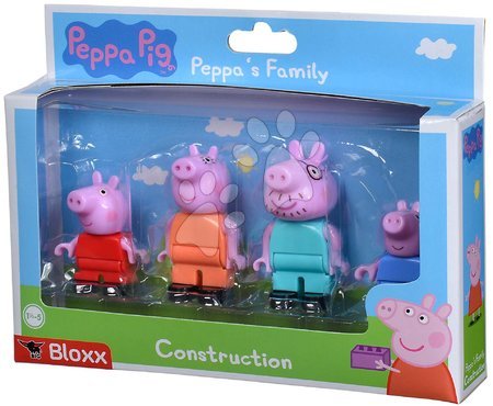 Építőjátékok BIG-Bloxx mint lego - Építőjáték Peppa Pig Peppa's Family PlayBig Bloxx BIG  - 4