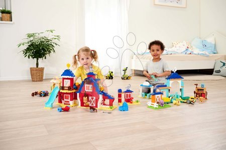 Építőjátékok BIG-Bloxx mint lego - Építőjáték Dino Ranch Corral PlayBig Bloxx BIG - 7