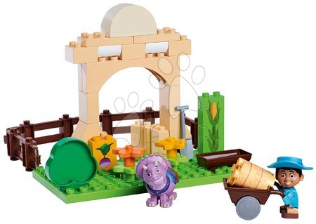 Építőjátékok BIG-Bloxx mint lego - Építőjáték Dino Ranch Corral PlayBig Bloxx BIG - 2