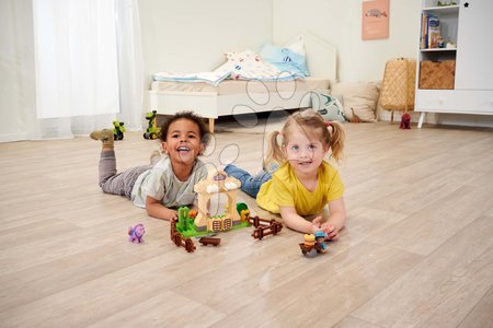 Építőjátékok BIG-Bloxx mint lego - Építőjáték Dino Ranch Corral PlayBig Bloxx BIG - 8