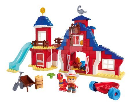 Stavebnice ako LEGO - Stavebnica Dino Ranch Clubhouse PlayBig Bloxx BIG - 2