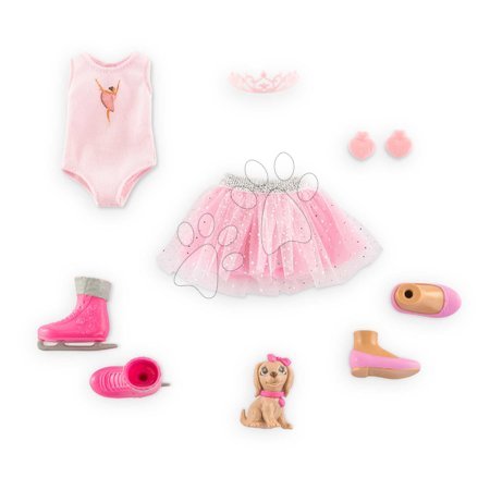 Dolls from 4 years - Bábika Valentine Ballerina Set Girls Corolle - 4