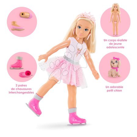 Dolls from 4 years - Bábika Valentine Ballerina Set Girls Corolle - 8